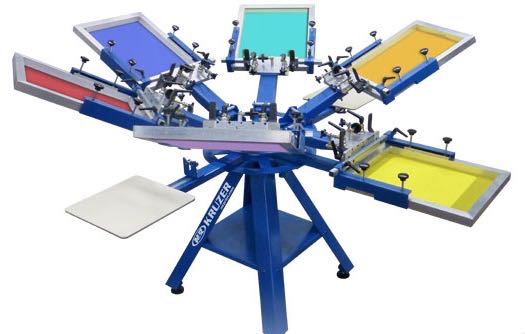 Kruzer Manual Screen Printing Press T-Shirt Screen Printing Machine MR 0289 OV11